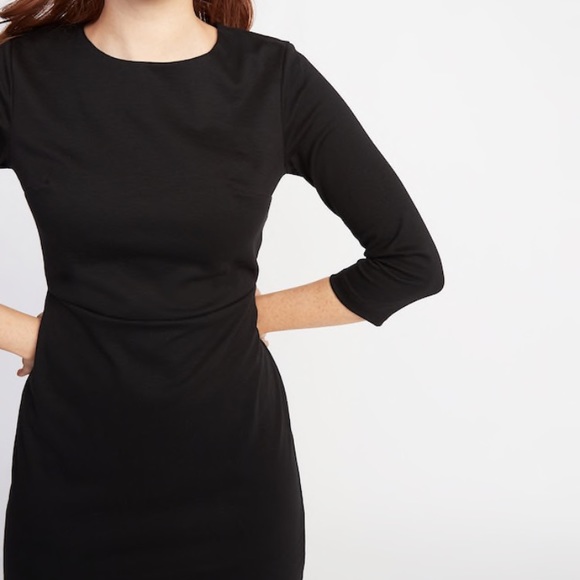 Old Navy Dresses Little Black Dress Fitted Jersey Old Navy Large